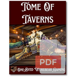 Tome of Taverns PDF, Maps and Token Pack