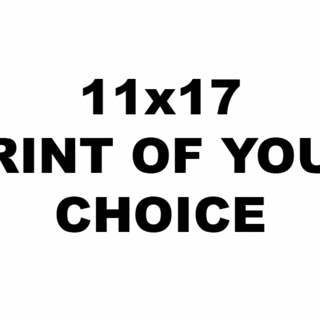 Store - PICK AN 11x17 PRINT