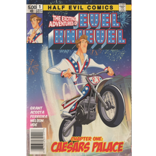 EVEL KNIEVEL #1 - Jon Pinto Variant
