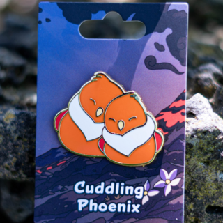 Cuddling Phoenix Pin (019)