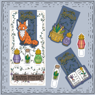 Reading Artifacts Bookmark Set