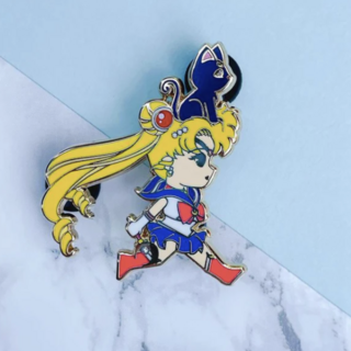 Runaway Moon Pin
