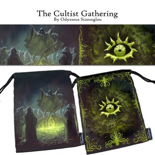 "The Cultist Gathering" Dice Bag