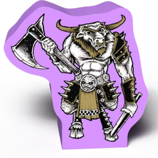 Dark-Hoof Man-Bane, Minotaur Champion