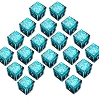 Dice - Meteor Swarm (20d6) - Crystal Myth