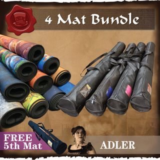 Adler 4 Mat Bundle + One FREE