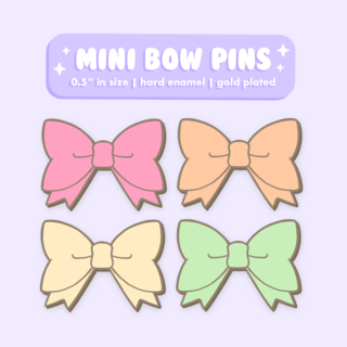 MINI BOW PINS