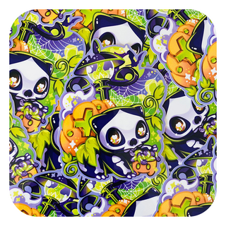 Pokemon Bulbasaur Halloween Waterproof Glossy Sticker