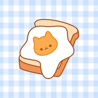 Sunny Paws Toast Sticker