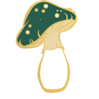 Green Mini Mushroom