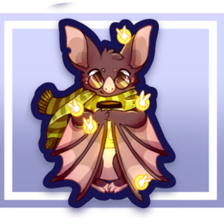 Vinyl Sticker - Barnaby the Bat