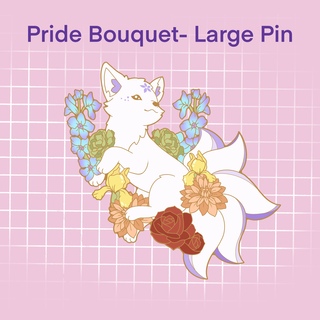 Pride Bouquet LARGE Pin