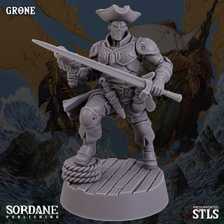 Digital STL Miniature - Grone