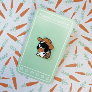 Chappie Cowboy Enamel Pin