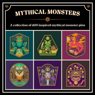 Mythical Monsters sticker pack
