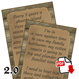 Digital Quest Decks: Unearthed Ruins (PDF)
