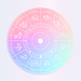 ✨🌠 Zodiac Chart Sticker