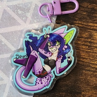 Siren Keychain