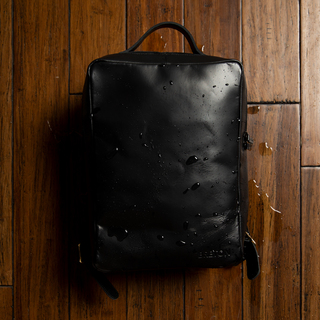 Waterproof Leather Backpack