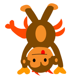 Mash-Up Friends Doing Yoga Pin