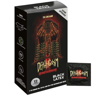 Box of Deathgasm 2 Condoms