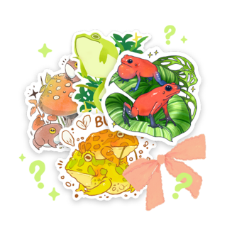 Mystery 3" Sticker Set (x3)