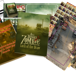 All Things Zombie: Luck of the Draw – Retail Travel Game Edition