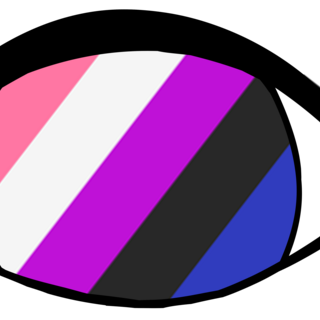 Pride Eye Genderfluid