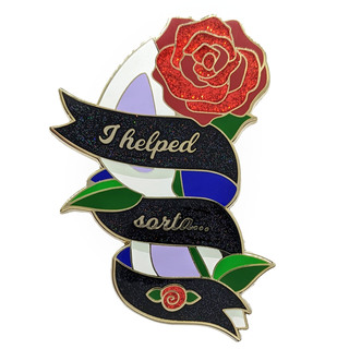 "I helped...sorta" Pin