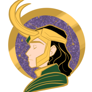 Loki Profile Pin
