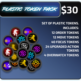 Plastic Token Pack