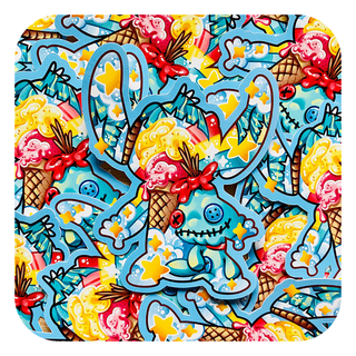 Magical Silhouette Stitch Vinyl Glossy Sticker