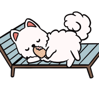Pomeranian strawberry Ice cream bar