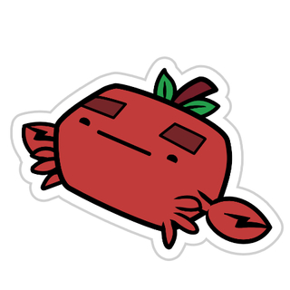 Sticker - Why. Crabapple