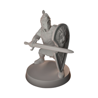 Sergeant of the Order of the Red Fang Miniature (STL)