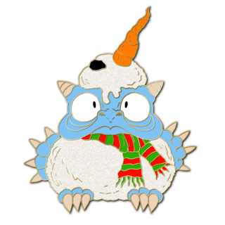 Pin - Snowman Derpy (2 Variants)