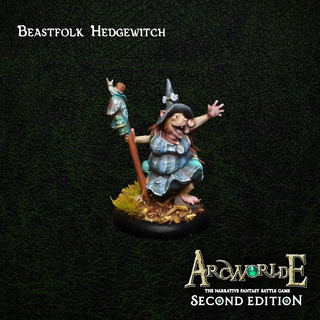 (Metal) Beastfolk Hedgewitch