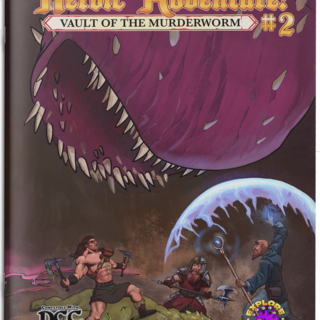 Vault of the Murderworm (standard - Billy Blue cover)