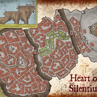 Heart of Silentium Map