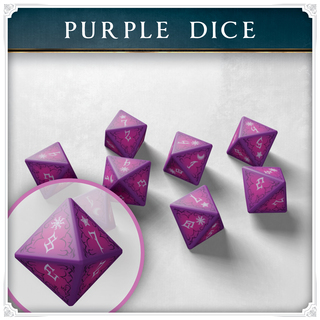 Dice Set - Purple
