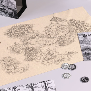 Cloth World Map