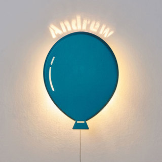 Balloon personalized lamp