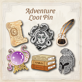 Adventure Loot Pin