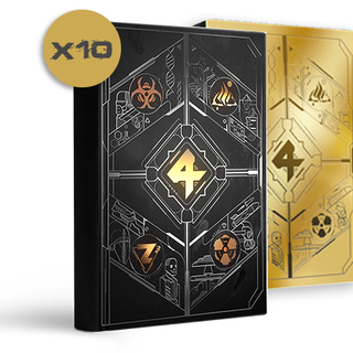 Set of 10 books and slipcases The 4