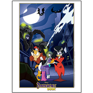 Darkwing Duck lithograph