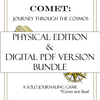 Print Version & PDF Game Bundle of Comet: Journey Through the Cosmos