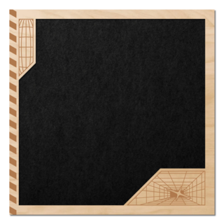 Space Pin Board - Maple