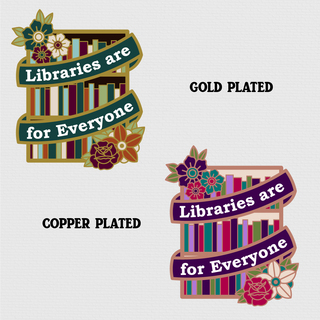 Libraries are for Everyone Pin