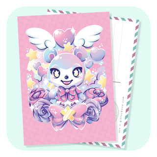Animal Crossing Judy Postcard