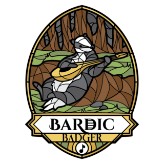 Old Pin - Bardic Badger